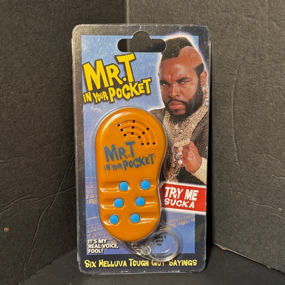 Vintage 2010 Mr. T Autograph Signed  "In Your Pocket" Mr. T's Real Voice!